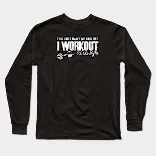 FUNNY WORKOUT Long Sleeve T-Shirt